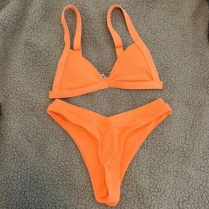 Shein Orange Bikini